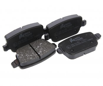 1 069 р. Колодки тормозные FORD Galaxy,Mondeo LAND ROVER Freelander задние (4шт.) MEGAPOWER MEGAPOWER 350-33-062  с доставкой в г. Керчь. Увеличить фотографию 1