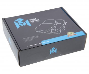 829 р. Колодки тормозные передние R15 (4шт.) MEGAPOWER Hyundai Elantra AD дорестайлинг (2016-2019)  с доставкой в г. Керчь. Увеличить фотографию 3