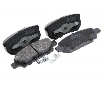 1 039 р. Колодки тормозные MITSUBISHI Lancer (03-),Outlander (03-) DODGE Caliber задние (4шт.) MEGAPOWER MEGAPOWER 350-33-100  с доставкой в г. Керчь. Увеличить фотографию 1