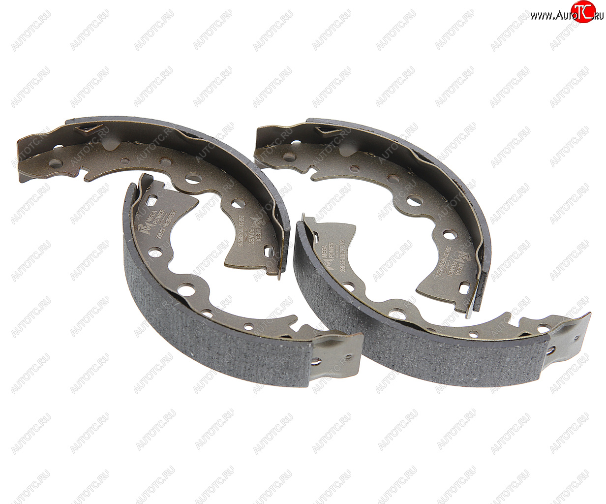 1 289 р. Колодки тормозные задние (4шт.) MEGAPOWER Nissan Almera Classic седан B10 (2006-2013)  с доставкой в г. Керчь