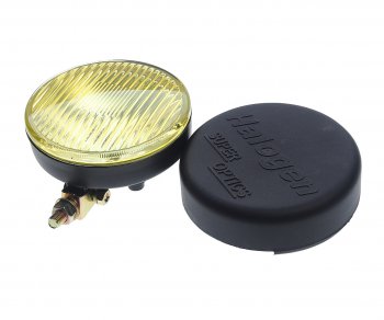 Фара противотуманная желтая круглая 1шт. 12V SKV SKV 3512.3743