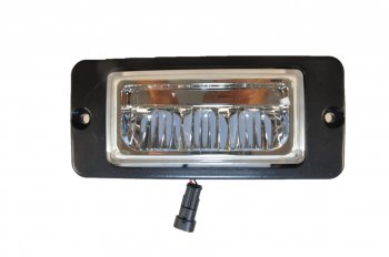 2 369 р. Фара противотуманная КАМАЗ рестайлинг НО светодиодная AVTOELECTRICA AVTOELECTRICA 35.3743 led ае  с доставкой в г. Керчь. Увеличить фотографию 2