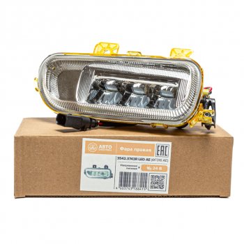 Фара противотуманная КАМАЗ-5490,MERCEDES Axor правая LED AVTOELECTRICA AVTOELECTRICA 3542.3743r led aе (фг016 ae)