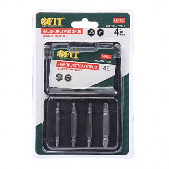 869 р. Набор экстракторов двусторонних 4 предмета FIT FIT 36452  с доставкой в г. Керчь. Увеличить фотографию 1