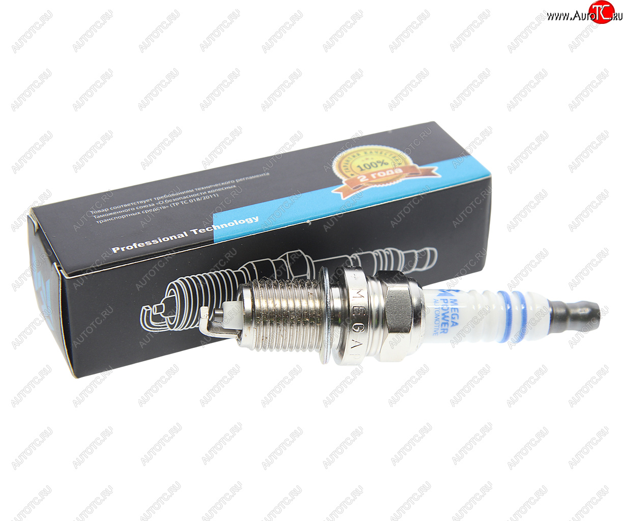 107 р. Свеча зажигания CHEVROLET Aveo (08-) (1.4) HONDA Accord (92-) (1.61.82.02.22.3) (1шт.) MEGAPOWER MEGAPOWER 370-31-001  с доставкой в г. Керчь