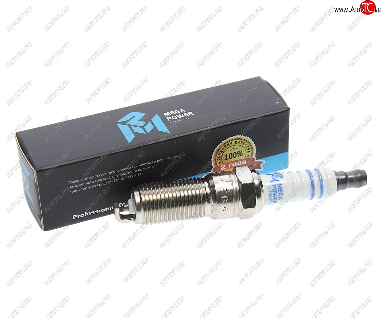 139 р. Свеча зажигания FORD (1шт.) MEGAPOWER MEGAPOWER 370-31-004  с доставкой в г. Керчь