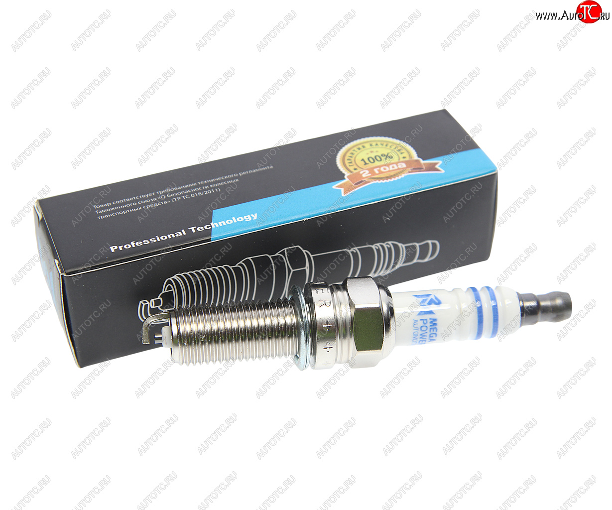 224 р. Свеча зажигания HYUNDAI Elantra (06-),i30 KIA Ceed,Cerato (06-),Soul (1шт.) MEGAPOWER MEGAPOWER 370-31-006  с доставкой в г. Керчь