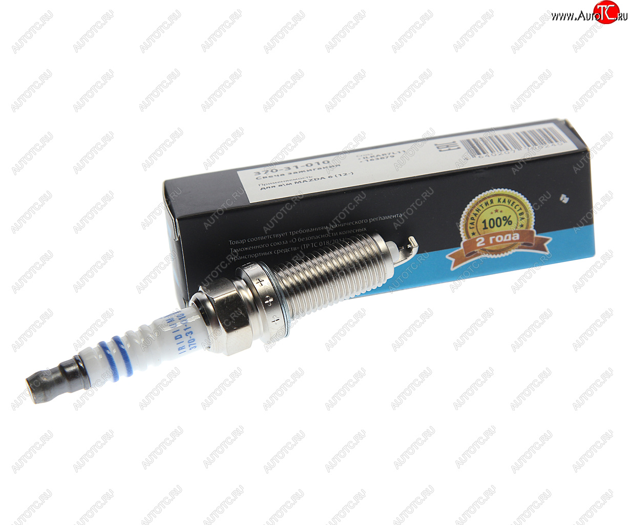 359 р. Свеча зажигания MAZDA 6 (12-) (1шт.) MEGAPOWER MEGAPOWER 370-31-010  с доставкой в г. Керчь