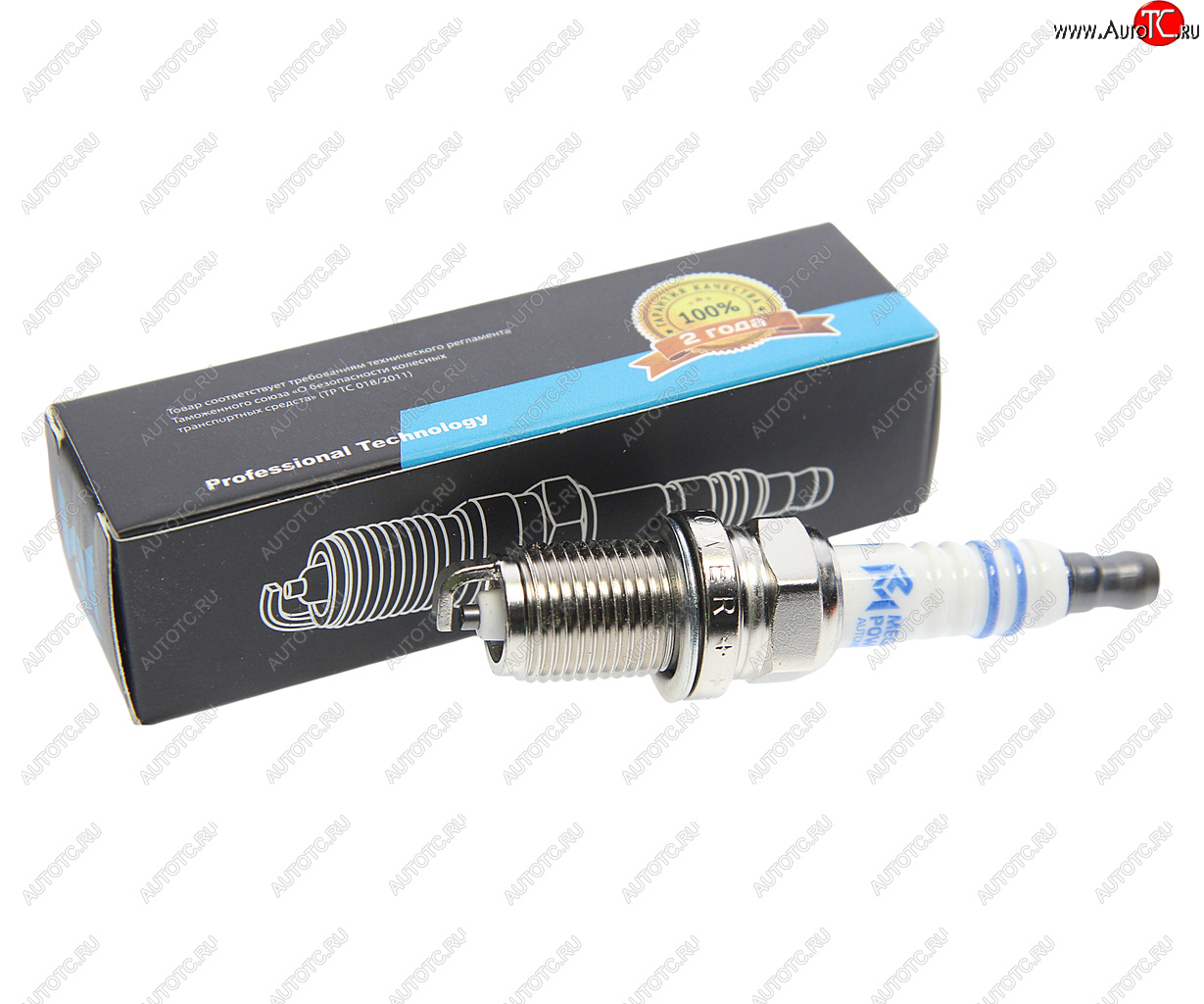 107 р. Свеча зажигания KIA Rio 2,Carens 2 (1.6),Spectra (16V) (1шт.) MEGAPOWER MEGAPOWER 370-31-027  с доставкой в г. Керчь