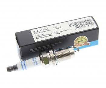 339 р. Свеча зажигания VW Golf 5,6,Jetta,Passat B6 AUDI A3 SKODA Octavia,Fabia (1.4 FSI) (1шт.) MEGAPOWER MEGAPOWER 370-31-045  с доставкой в г. Керчь. Увеличить фотографию 2