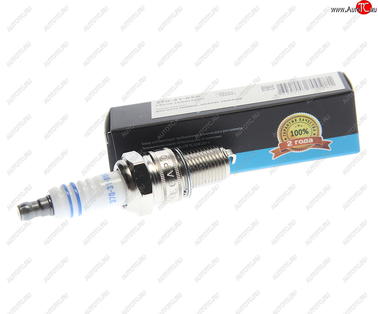 160 р. Свеча зажигания мото KAWASAKI YAMAHA (1шт.) MEGAPOWER MEGAPOWER 370-31-056  с доставкой в г. Керчь