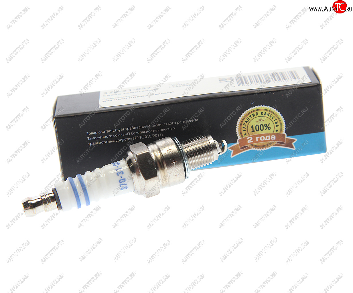 105 р. Свеча зажигания мото HONDA KAWASAKI YAMAHA SUZUKI (1шт.) MEGAPOWER MEGAPOWER 370-31-057  с доставкой в г. Керчь