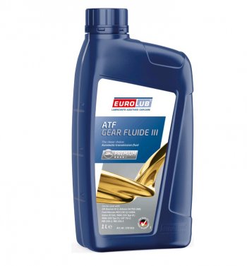 1 529 р. Масло трансмиссионное ATF GEAR FLUIDE III 1л EUROLUB EUROLUB 378001  с доставкой в г. Керчь. Увеличить фотографию 1
