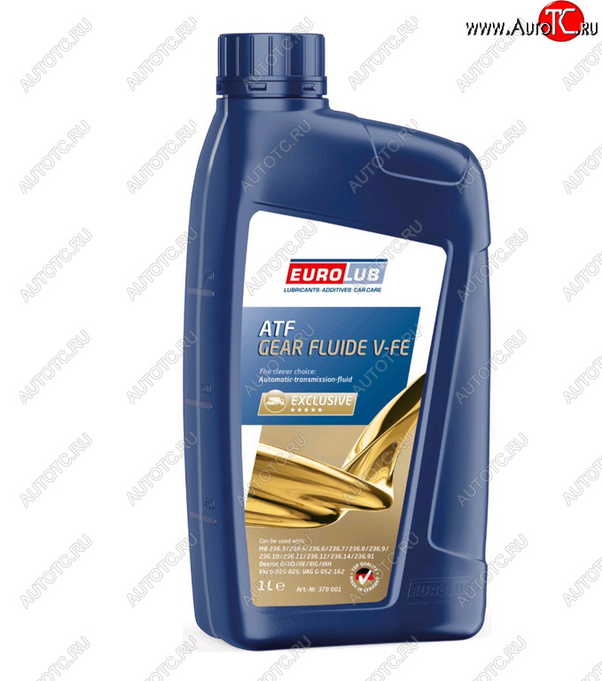 1 979 р. Масло трансмиссионное ATF GEAR FLUIDE V-FE 1л EUROLUB EUROLUB 379001 с доставкой в г. Керчь Увеличить фотографию 1 1 979 р. Масло трансмиссионное ATF GEAR FLUIDE V-FE 1л EUROLUB EUROLUB 379001 с доставкой в г. Керчь