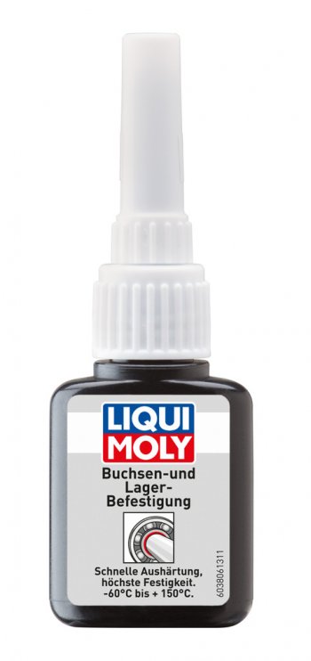 979 р. Клей для фиксации подшипников и втулок от -55С+220С 10мл Buchsen und Lager-Befestigung LIQUI MOLY LIQUI MOLY 3806  с доставкой в г. Керчь. Увеличить фотографию 1