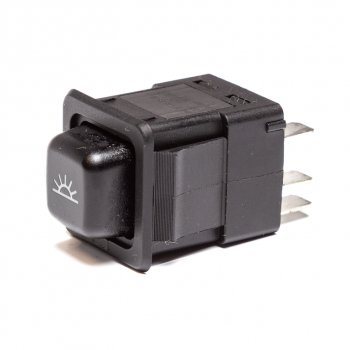 295 р. Выключатель кнопка ЗИЛ,КАМАЗ,МАЗ освещения салона AVTOELECTRICA AVTOELECTRICA 3842.3710-02.09м ае  с доставкой в г. Керчь. Увеличить фотографию 3