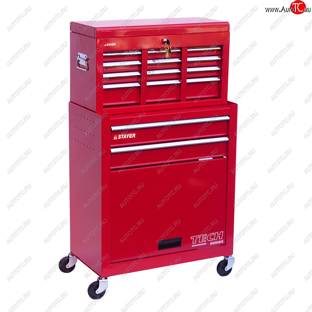 25 799 р. Тележка инструментальная 7 полок 616х330х742мм STAYER STAYER 38909-k  с доставкой в г. Керчь
