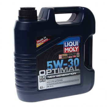 5 999 р. Масло моторное OPTIMAL New Generation 5W30 синт.4л LIQUI MOLY LIQUI MOLY 39031  с доставкой в г. Керчь. Увеличить фотографию 1