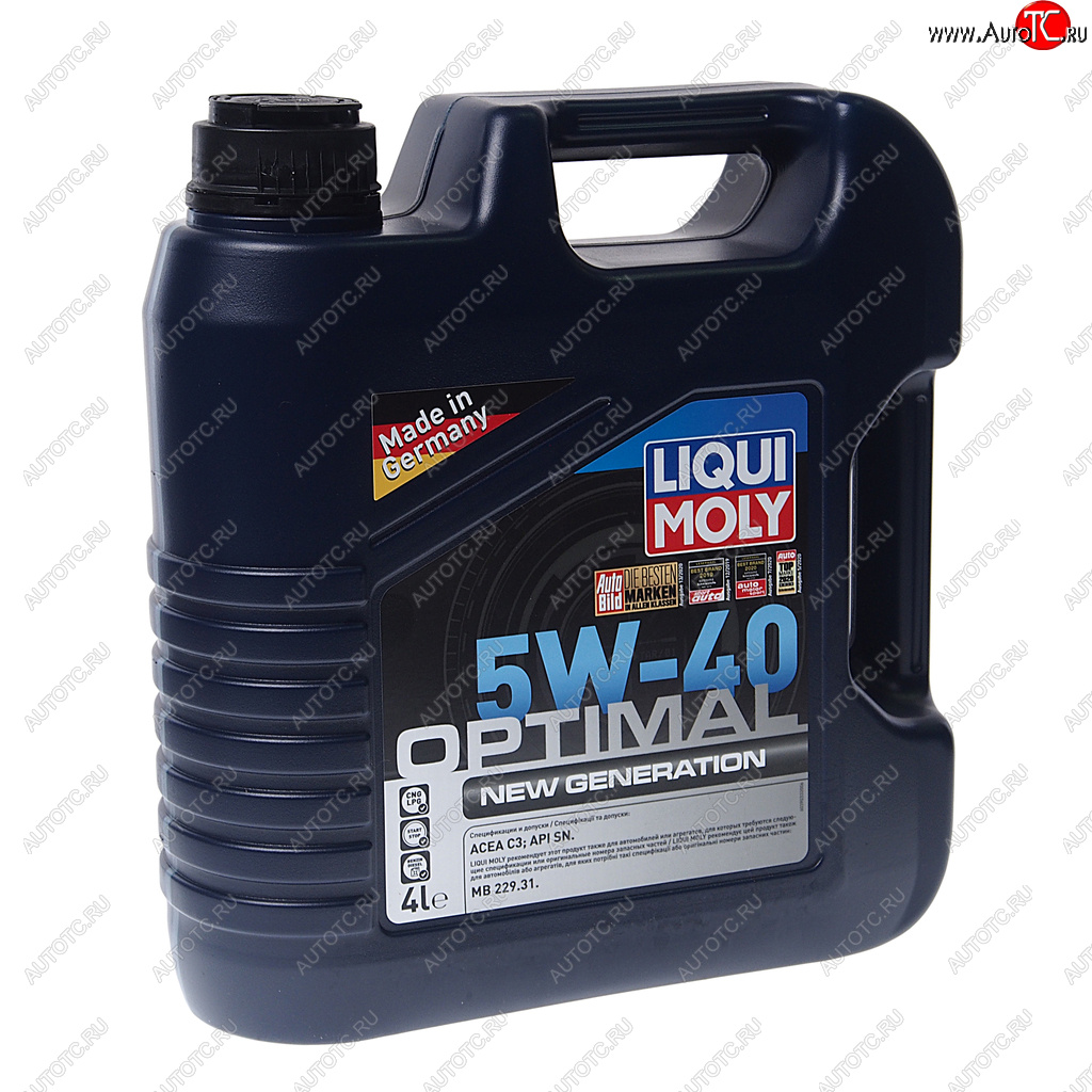 5 899 р. Масло моторное OPTIMAL New Generation 5W40 синт.4л LIQUI MOLY LIQUI MOLY 39033  с доставкой в г. Керчь