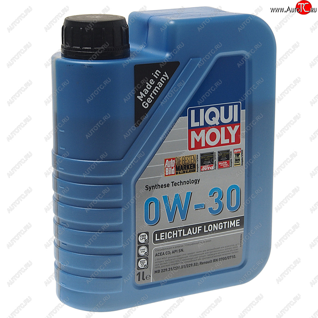 1 999 р. Масло моторное LEICHTLAUF LONGTIME HC-синт.1л 0W30 LIQUI MOLY LIQUI MOLY 39038  с доставкой в г. Керчь