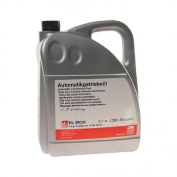 9 399 р. Масло трансмиссионное ATF для АКПП VW AUDI 5л FEBI FEBI 39096  с доставкой в г. Керчь. Увеличить фотографию 1