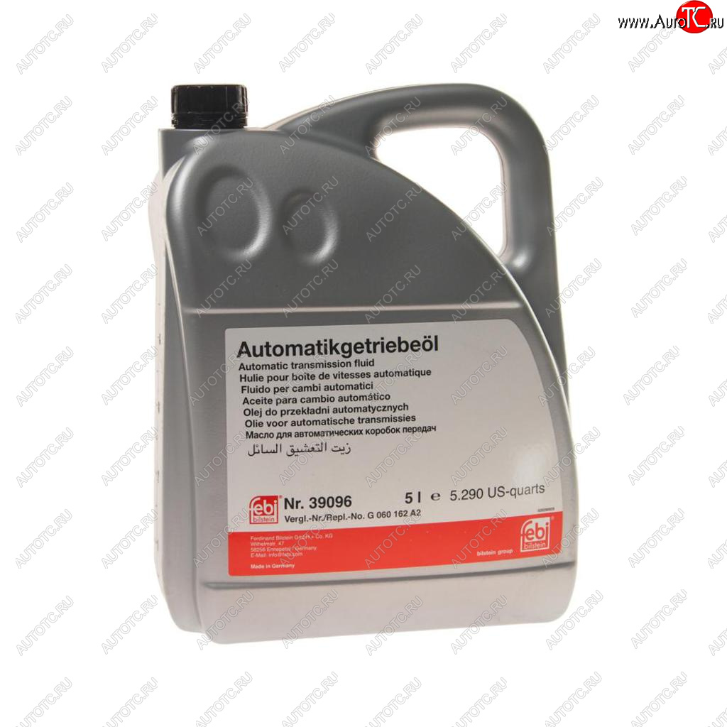 9 399 р. Масло трансмиссионное ATF для АКПП VW AUDI 5л FEBI FEBI 39096  с доставкой в г. Керчь