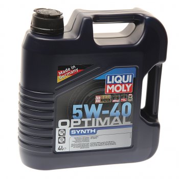 5 499 р. Масло моторное OPTIMAL SYNTH 5W40 синт.4л LIQUI MOLY LIQUI MOLY 3926  с доставкой в г. Керчь. Увеличить фотографию 1