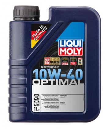 1 439 р. Масло моторное OPTIMAL 10W40 псинт.1л LIQUI MOLY LIQUI MOLY 3929  с доставкой в г. Керчь. Увеличить фотографию 1
