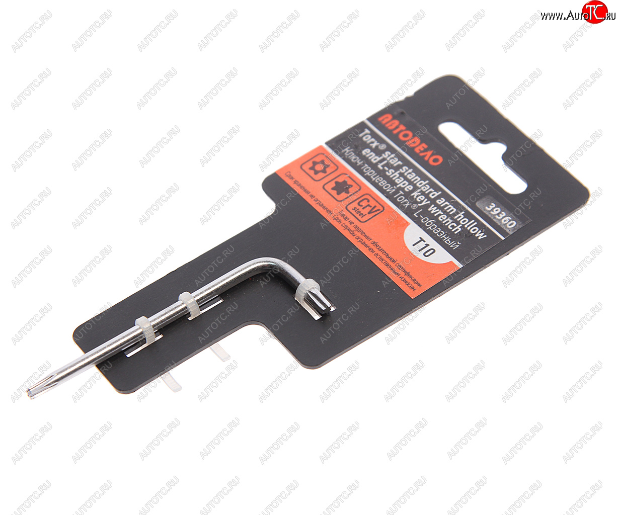 23 р. Ключ TORX Г-образный T10 АВТОДЕЛО АВТОДЕЛО 39360  с доставкой в г. Керчь