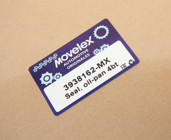 199 р. Прокладка КАМАЗ,ПАЗ дв.CUMMINS 4BT картера масляного MOVELEX MOVELEX 3938162-mx  с доставкой в г. Керчь. Увеличить фотографию 2