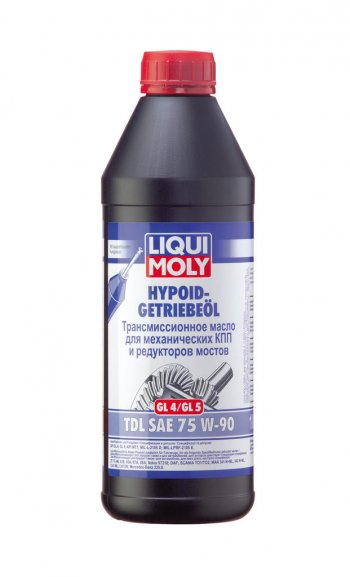 2 599 р. Масло трансмиссионное TDL HYPOID-GETRIEBEOIL GL45 75W90 псинт.1л LIQUI MOLY LIQUI MOLY 3945  с доставкой в г. Керчь. Увеличить фотографию 1