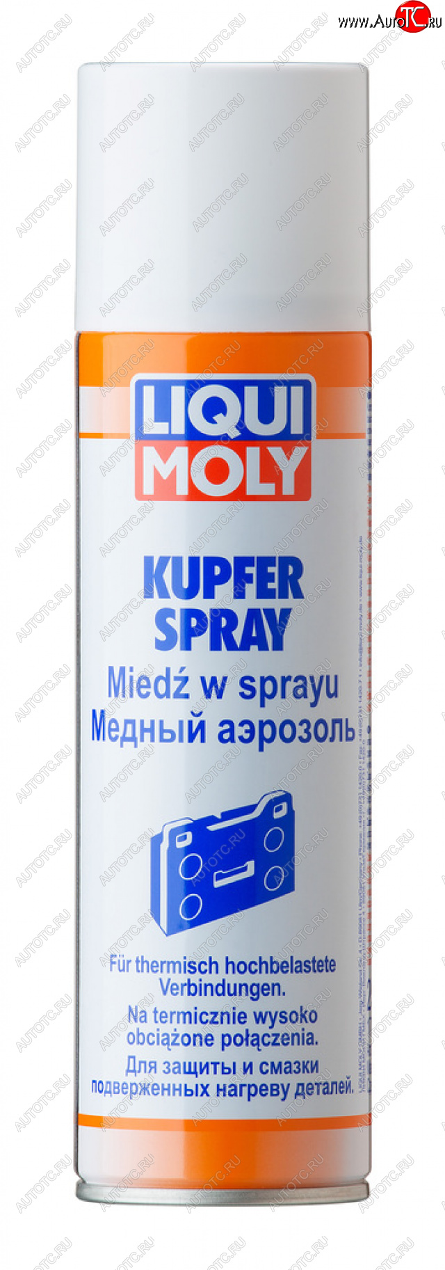 999 р. Средство для колодок тормозных спрей медный 250мл LIQUI MOLY LIQUI MOLY 3970  с доставкой в г. Керчь