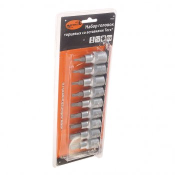 1 659 р. Набор бит-головок 12 TORX Т20-Т60 9 предметов АВТОДЕЛО АВТОДЕЛО 39835  с доставкой в г. Керчь. Увеличить фотографию 1