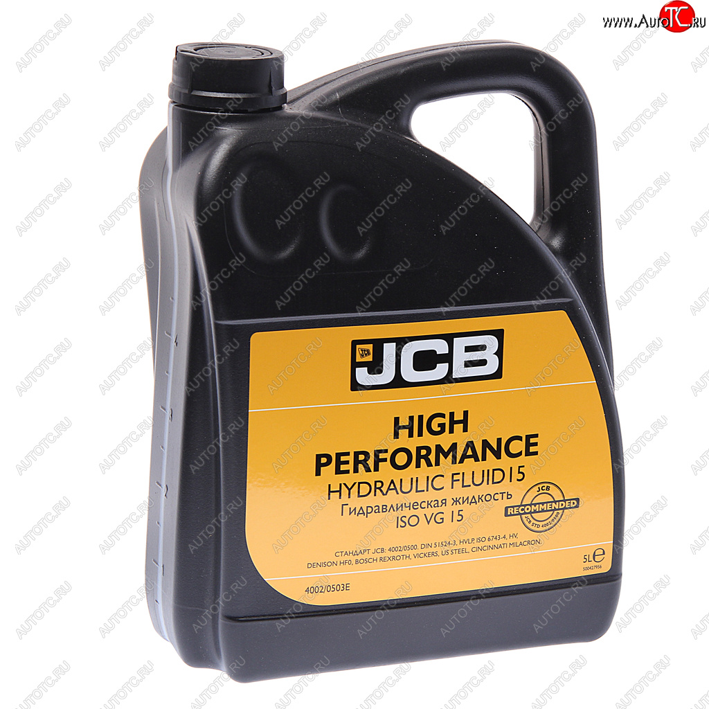 8 649 р. Масло гидравлическое HYDRAULIC FLUID HP15 5л JCB JCB 40020503 JCB 40020503  с доставкой в г. Керчь