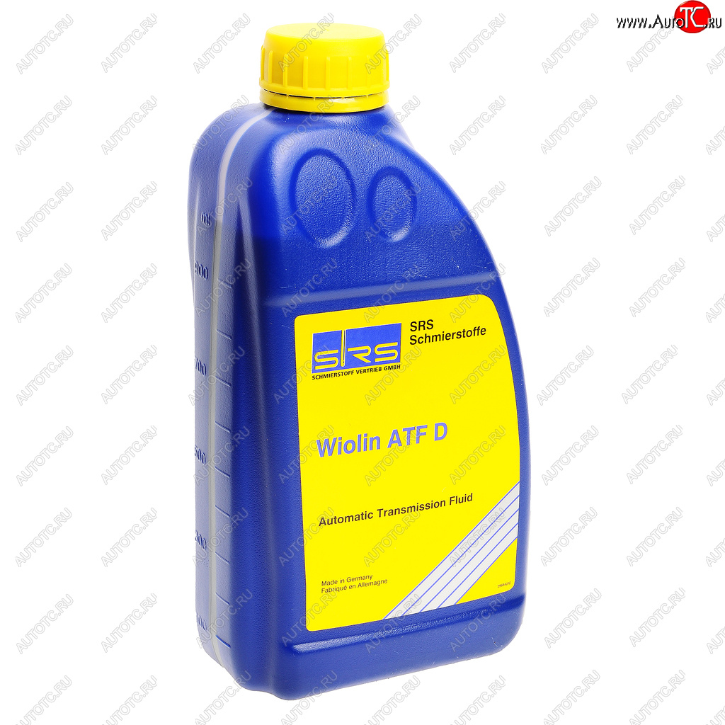 1 089 р. Масло трансмиссионное WIOLIN ATF D КПП автомат 1л SRS SRS 4033885000236 SRS 4033885000236  с доставкой в г. Керчь