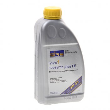 1 499 р. Масло моторное VIVA 1 TOPSYNTH Plus FE 5W30 синт.1л SRS SRS 4033885001868  с доставкой в г. Керчь. Увеличить фотографию 1