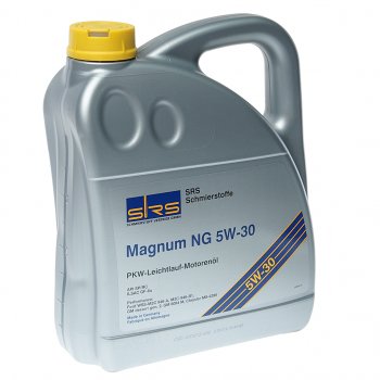 5 699 р. Масло моторное MAGNUM NG 5W30 синт.4л SRS SRS 403388500194  с доставкой в г. Керчь. Увеличить фотографию 1