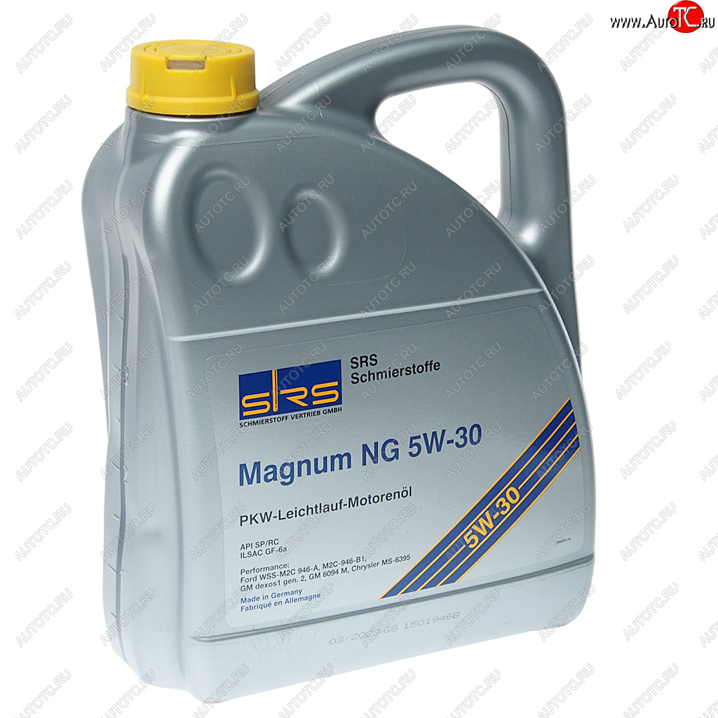 5 699 р. Масло моторное MAGNUM NG 5W30 синт.4л SRS SRS 403388500194  с доставкой в г. Керчь