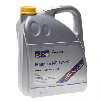 6 999 р. Масло моторное MAGNUM  NG 5W30 синт.5л SRS SRS 4033885001950  с доставкой в г. Керчь. Увеличить фотографию 1