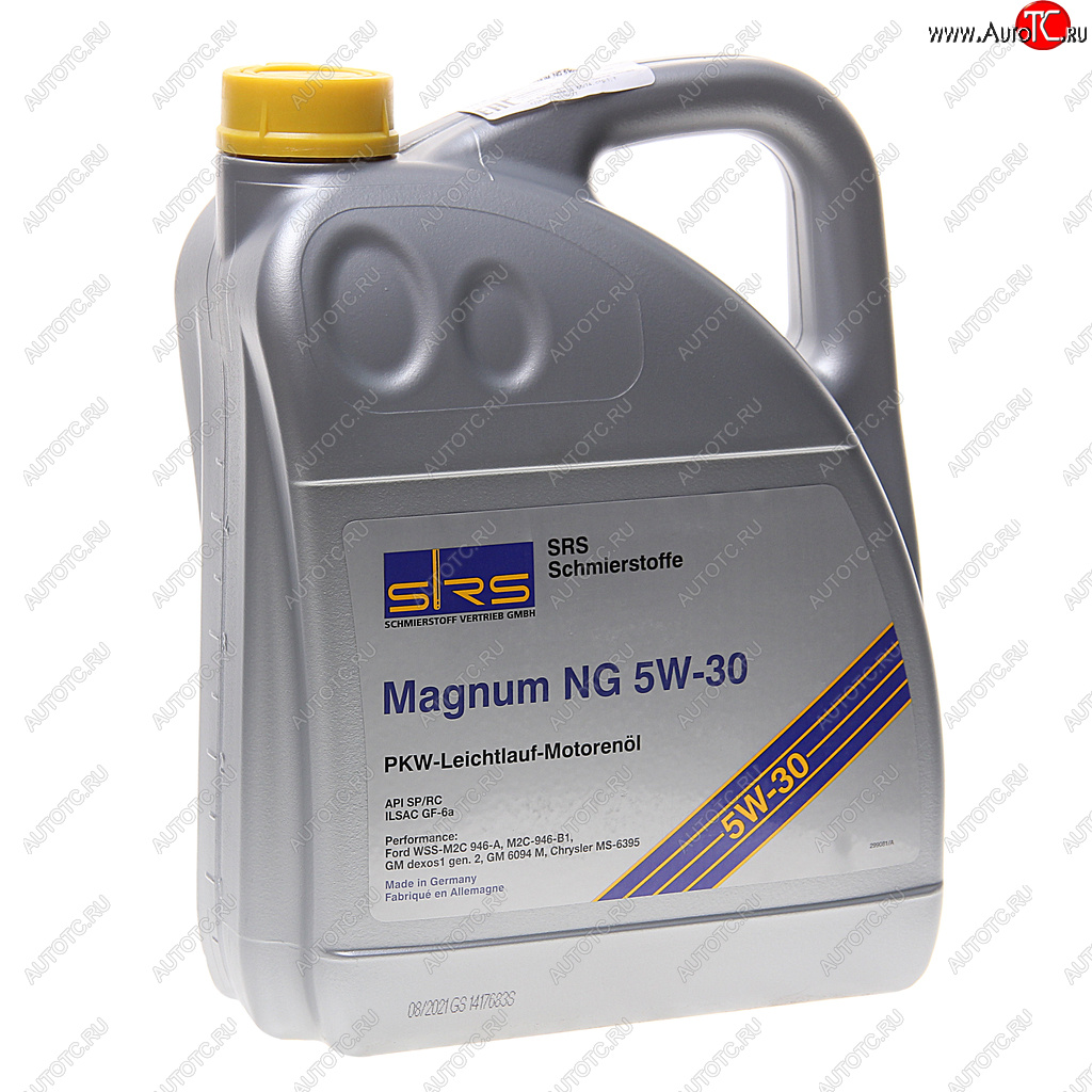 6 999 р. Масло моторное MAGNUM  NG 5W30 синт.5л SRS SRS 4033885001950  с доставкой в г. Керчь