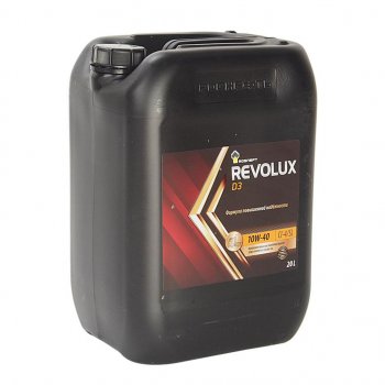 6 699 р. Масло дизельное REVOLUX D3 10W40 E7CI-4SL псинт.20л РОСНЕФТЬ РОСНЕФТЬ 40620769  с доставкой в г. Керчь. Увеличить фотографию 1