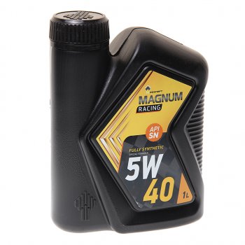 1 599 р. Масло моторное MAGNUM Racing 5W40 SNA3B4 синт.1л PAO РОСНЕФТЬ РОСНЕФТЬ 40801632  с доставкой в г. Керчь. Увеличить фотографию 1