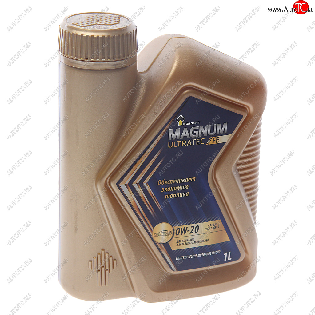 1 029 р. Масло моторное MAGNUM Ultratec FE 0W20 SNGF-5 синт.1л РОСНЕФТЬ РОСНЕФТЬ 40802332  с доставкой в г. Керчь