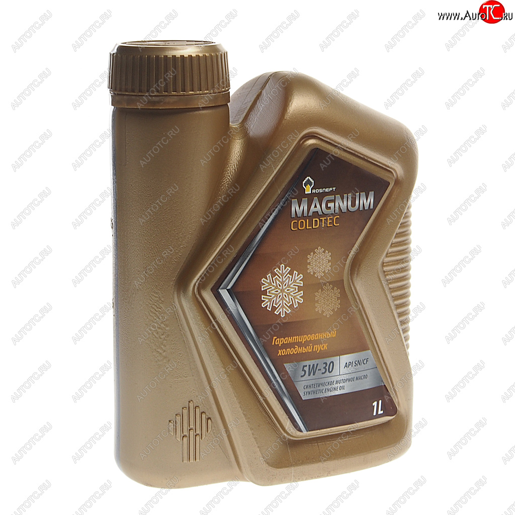 649 р. Масло моторное MAGNUM Coldtec 5W30 SNCFGF-5 синт.1л РОСНЕФТЬ РОСНЕФТЬ 40813232  с доставкой в г. Керчь
