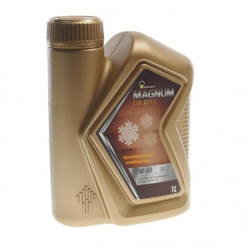 599 р. Масло моторное MAGNUM Coldtec 5W40 SNCF синт.1л РОСНЕФТЬ РОСНЕФТЬ 40813832  с доставкой в г. Керчь. Увеличить фотографию 1