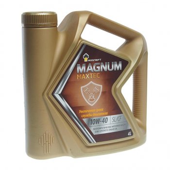 1 499 р. Масло моторное MAGNUM Maxtec 10W40 SLCF псинт.4л РОСНЕФТЬ РОСНЕФТЬ 40814742  с доставкой в г. Керчь. Увеличить фотографию 1