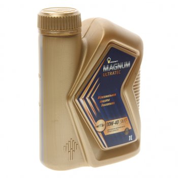649 р. Масло моторное MAGNUM Ultratec 10W40 SNCFA3B4 синт.1л РОСНЕФТЬ РОСНЕФТЬ 40814932  с доставкой в г. Керчь. Увеличить фотографию 1