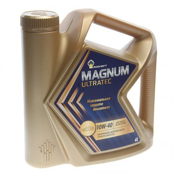 1 949 р. Масло моторное MAGNUM Ultratec 10W40 SNCFA3B4 синт.4л РОСНЕФТЬ РОСНЕФТЬ 40814942  с доставкой в г. Керчь. Увеличить фотографию 1