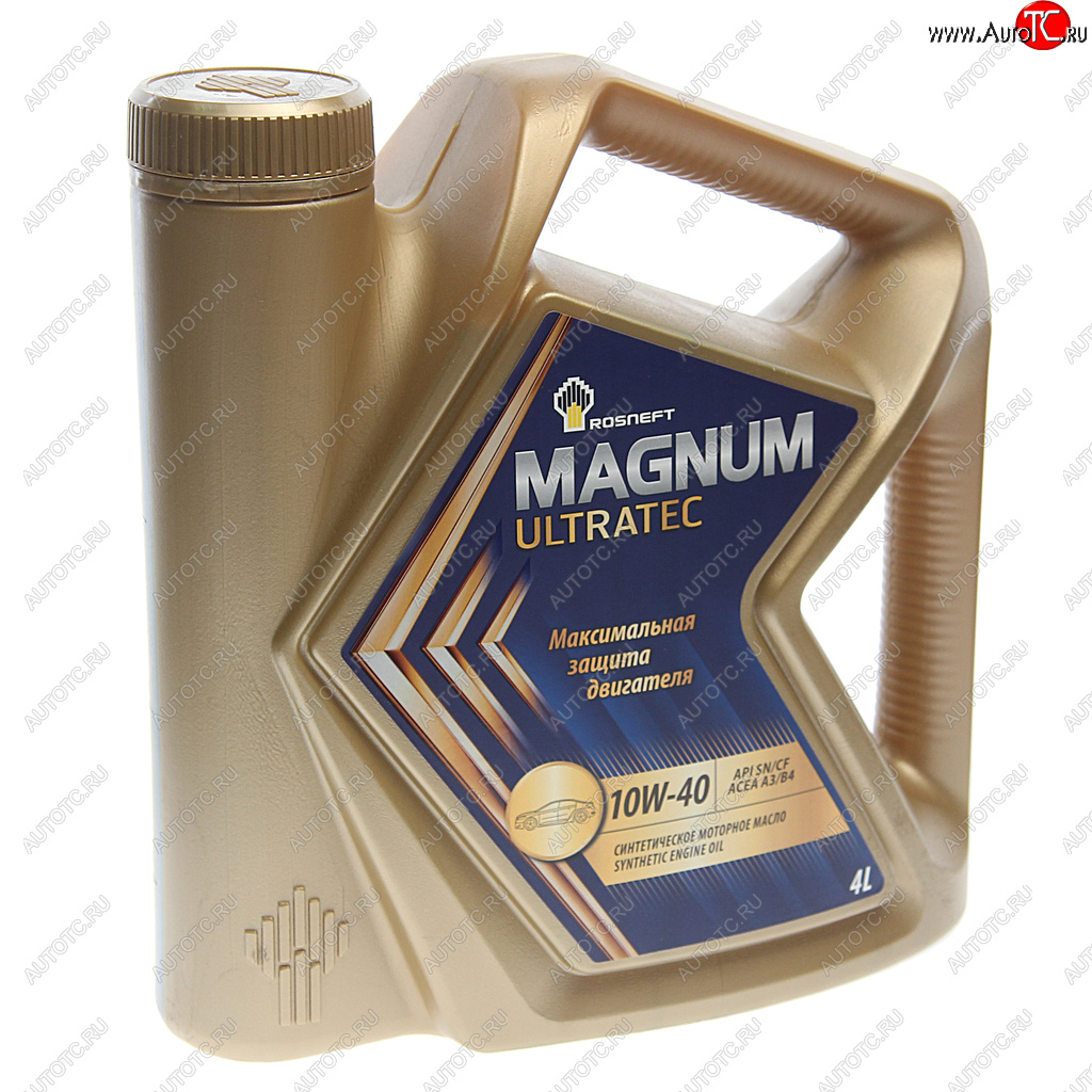 1 949 р. Масло моторное MAGNUM Ultratec 10W40 SNCFA3B4 синт.4л РОСНЕФТЬ РОСНЕФТЬ 40814942  с доставкой в г. Керчь