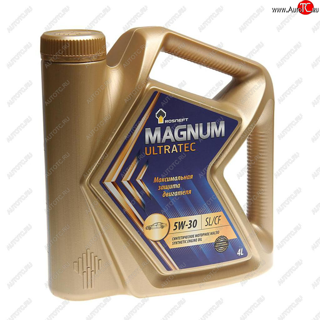 2 299 р. Масло моторное MAGNUM Ultratec 5W30 SLCFA5B5 синт.4л РОСНЕФТЬ РОСНЕФТЬ 40815342  с доставкой в г. Керчь